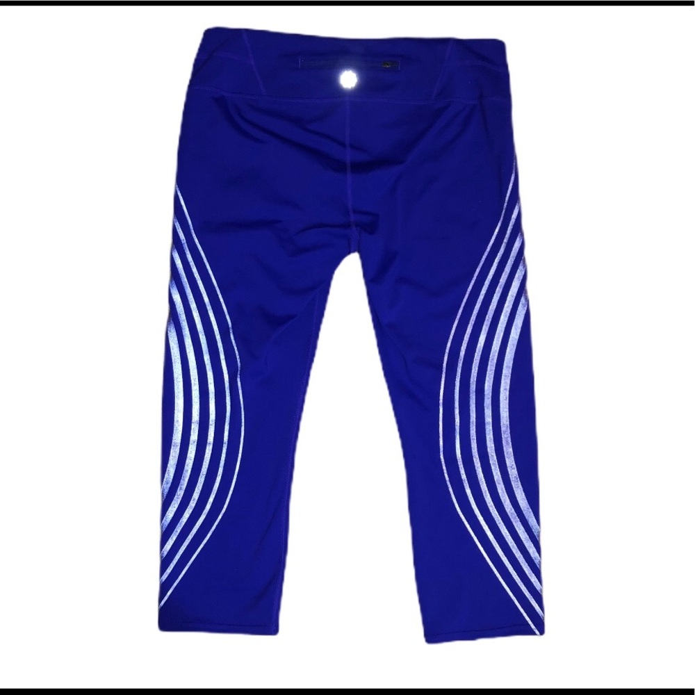 Athleta Size Large See Reflective Pattern Zip - image 2